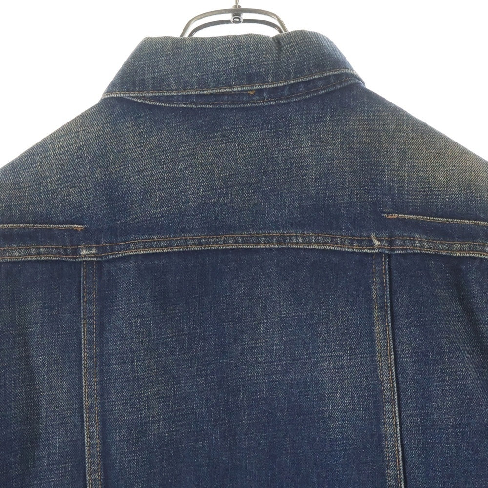 Dior HOMME(ディオールオム) USED加工 スリムフィット デニムトラッカージャケット Gジャン インディゴ 133C423TY012