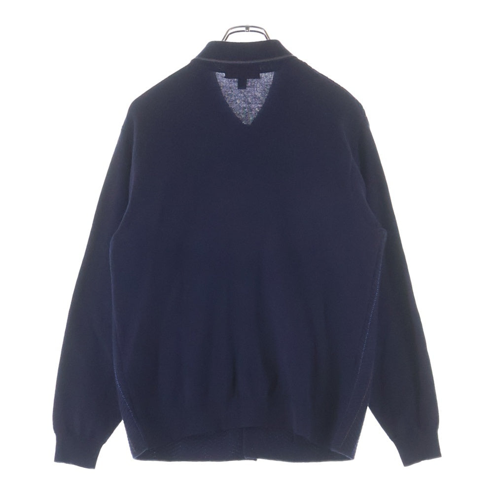 SUPREME(シュプリーム) 25SS Herringbone Cardigan ヘリンボーン ストライプニットカーディガン ネイビー