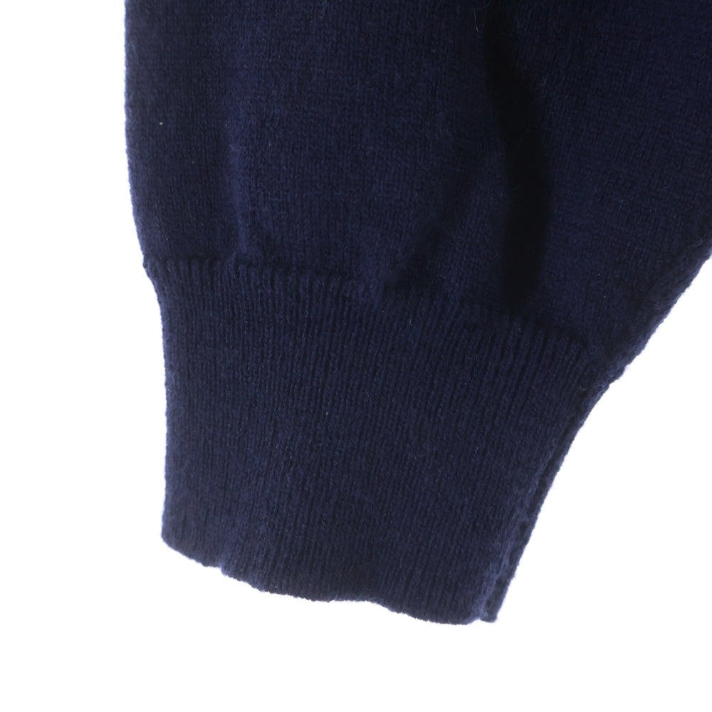 SUPREME(シュプリーム) 25SS Herringbone Cardigan ヘリンボーン ストライプニットカーディガン ネイビー