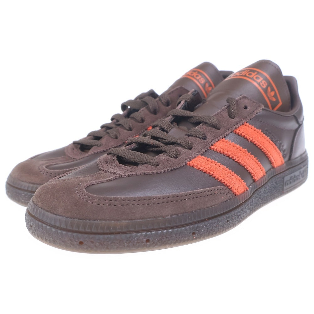 adidas(アディダス) ×SHUKYU ×E-WAX HANDBALL SPEZIAL シュウキュウ イーワックス ハンドボール スぺツィアル ローカットスニーカー レディース ブラウン US6.5/24.5cm HP6694