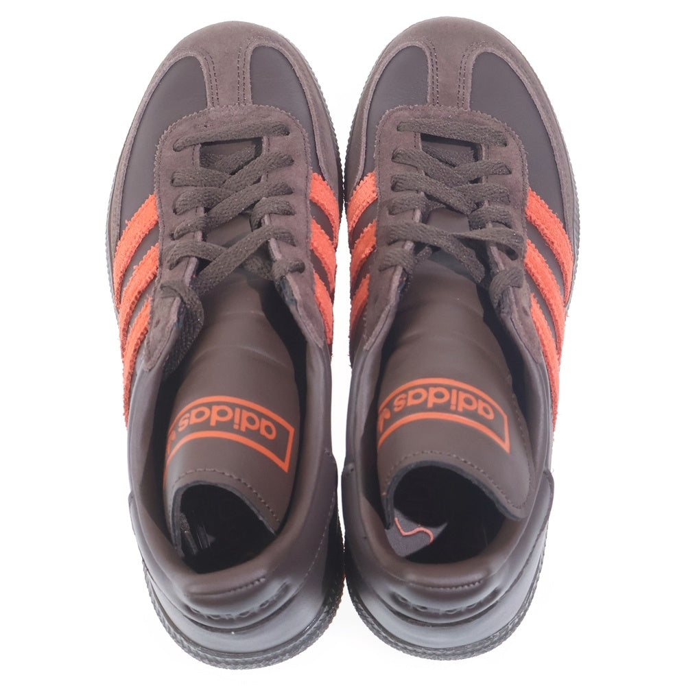adidas(アディダス) ×SHUKYU ×E-WAX HANDBALL SPEZIAL シュウキュウ イーワックス ハンドボール スぺツィアル ローカットスニーカー レディース ブラウン US6.5/24.5cm HP6694