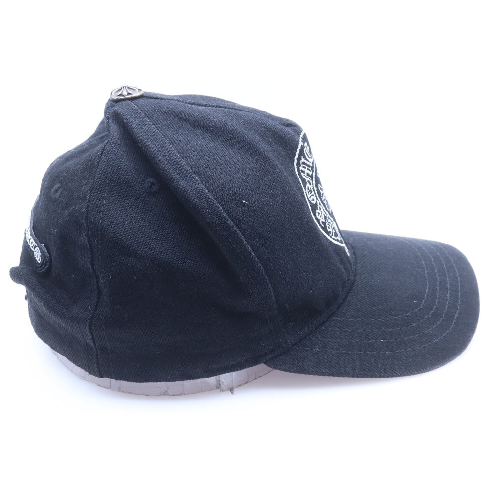 CHROME HEARTS(クロムハーツ) BASEBALL TRUCKER CAP ホースシュー刺繍 ベースボール トラッカーキャップ 帽子 ブラック
