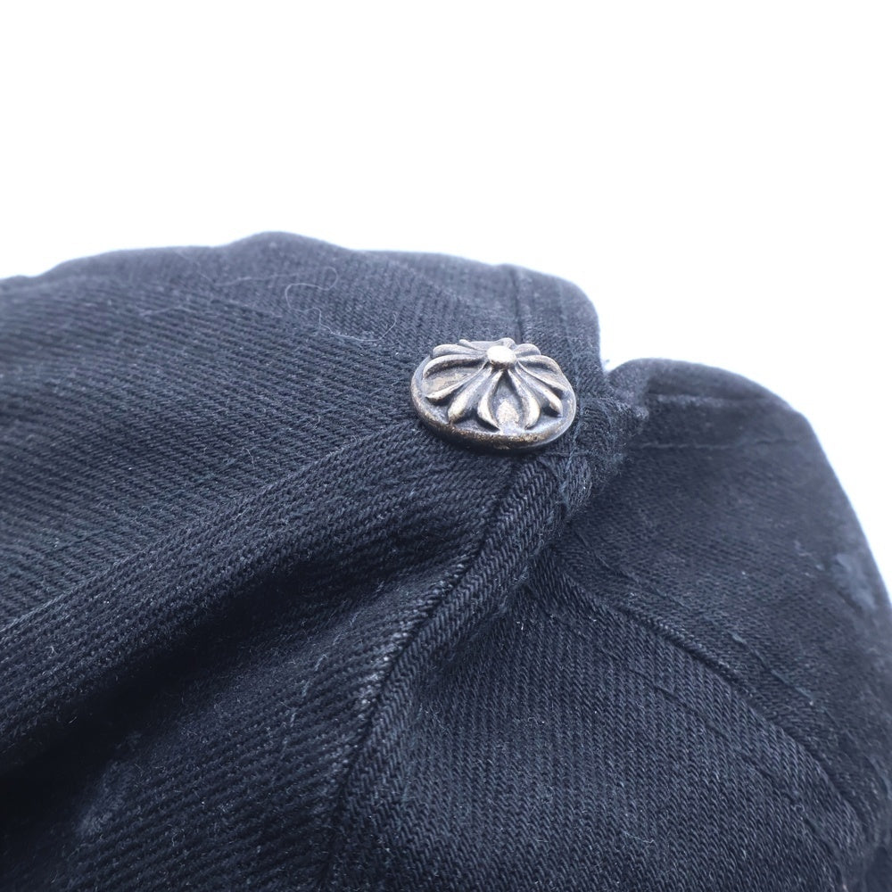 CHROME HEARTS(クロムハーツ) BASEBALL TRUCKER CAP ホースシュー刺繍 ベースボール トラッカーキャップ 帽子 ブラック