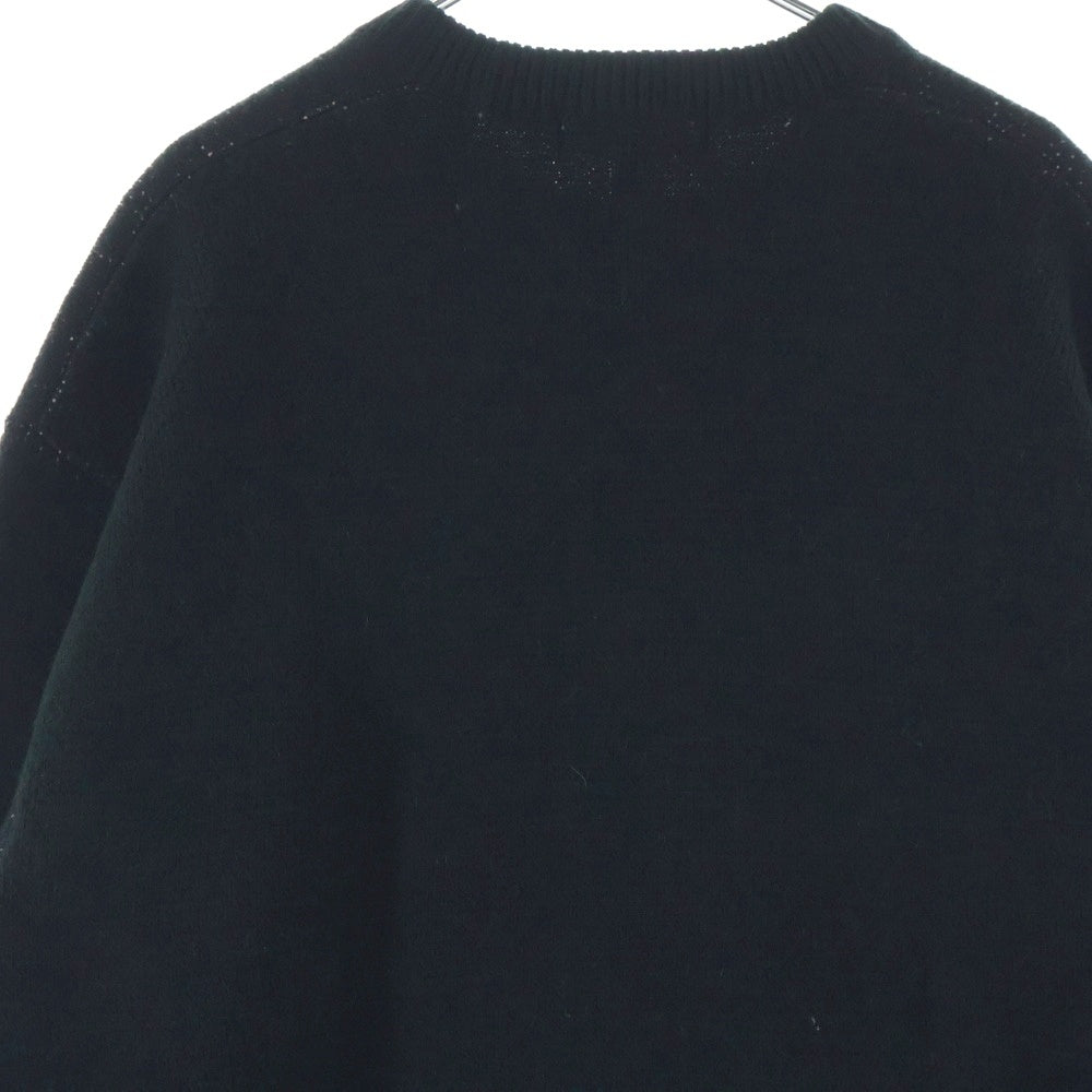 SUPREME(シュプリーム) 25AW Target Sweater ターゲット セーター フロント モチーフ ニット ブラック