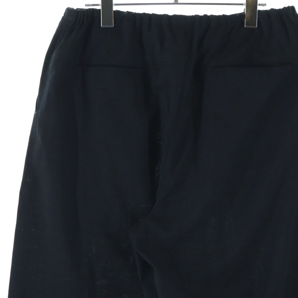 blurhms(ブラームス) 24SS WOOL VOILE SIDE SEAMLESS SLACKS ウール ボイル サイド シームレス スラックス パンツ グレー BHS24S016
