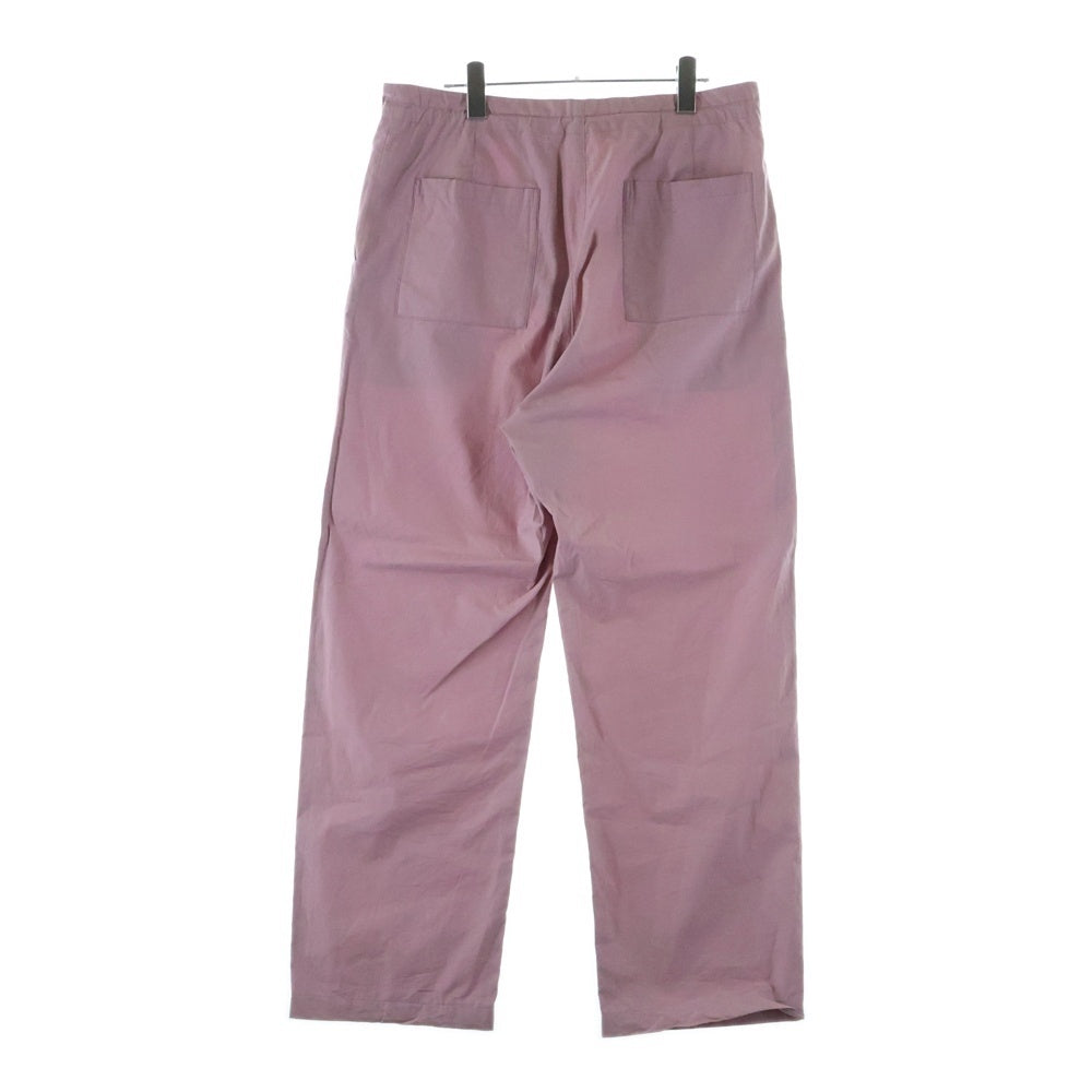 AURALEE(オーラリー) WASHED FINX TWILL EASY WIDE PANTS ウォッシュド フィンクス ツイル イージー ワイド パンツ パープル A00P03TN