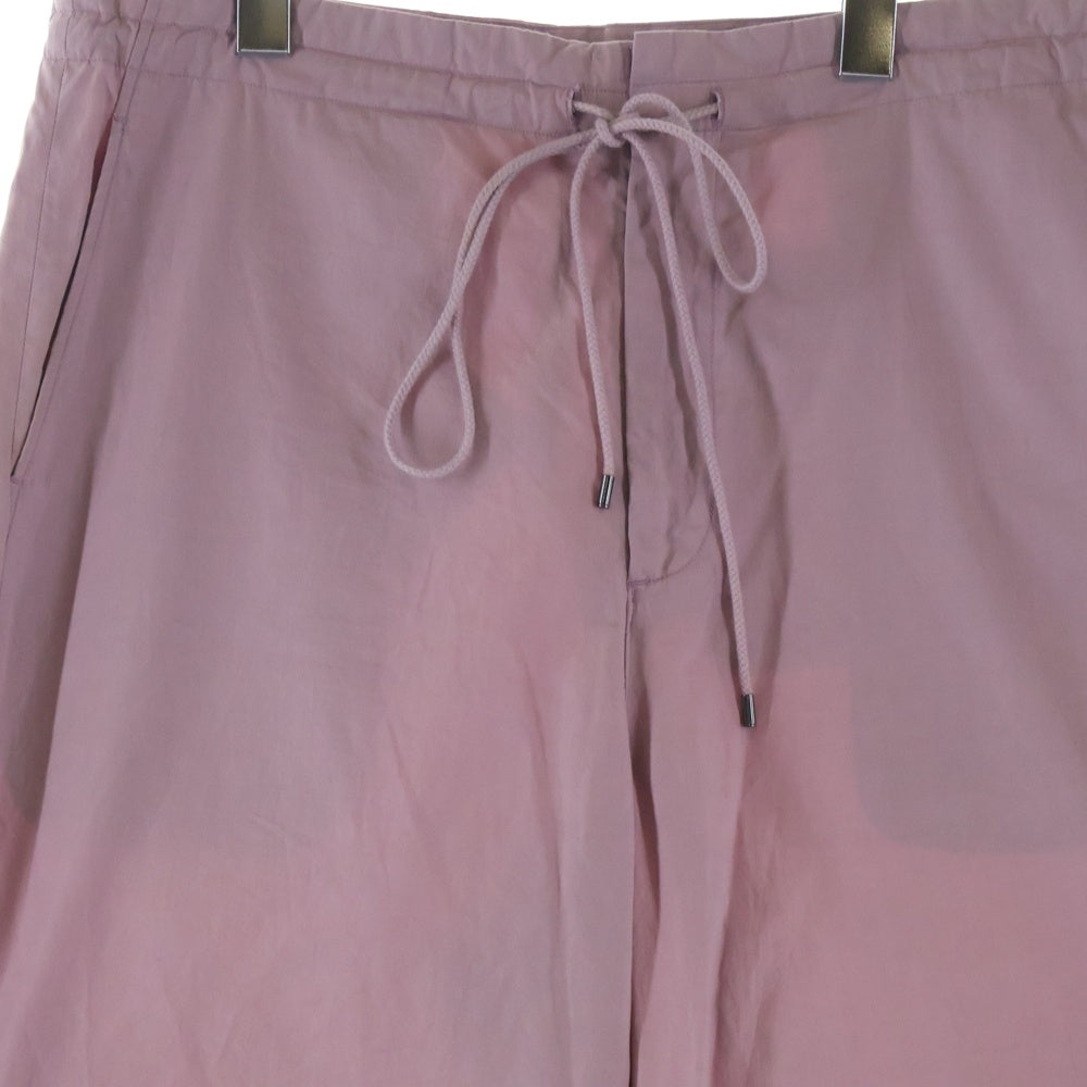 AURALEE(オーラリー) WASHED FINX TWILL EASY WIDE PANTS ウォッシュド フィンクス ツイル イージー ワイド パンツ パープル A00P03TN