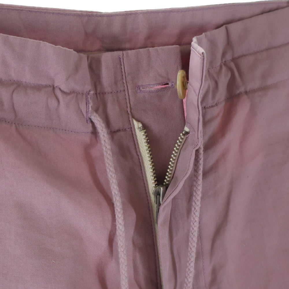 AURALEE(オーラリー) WASHED FINX TWILL EASY WIDE PANTS ウォッシュド フィンクス ツイル イージー ワイド パンツ パープル A00P03TN