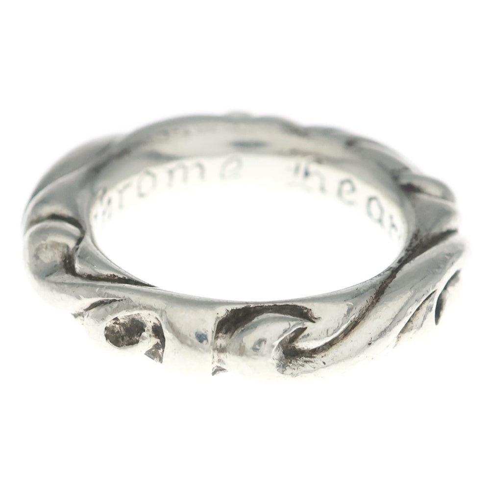 CHROME HEARTS(クロムハーツ) SCRL BAND スクロールバンド リング シルバー BCA351