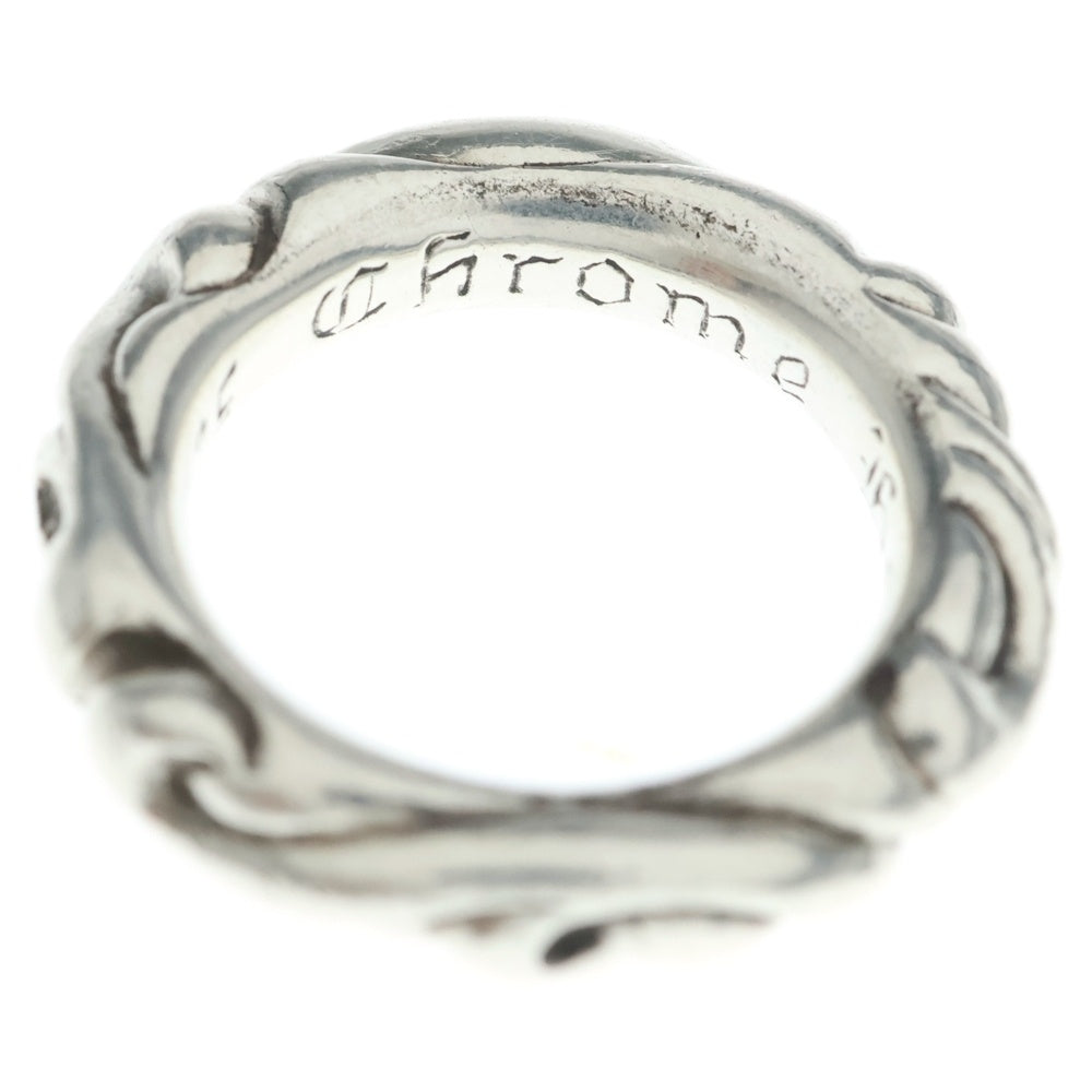 CHROME HEARTS(クロムハーツ) SCRL BAND スクロールバンド リング シルバー BCA351