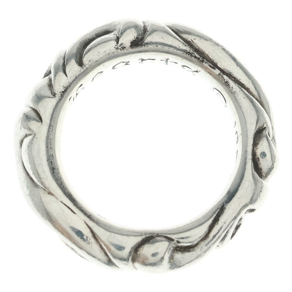 CHROME HEARTS(クロムハーツ) SCRL BAND スクロールバンド リング シルバー BCA351