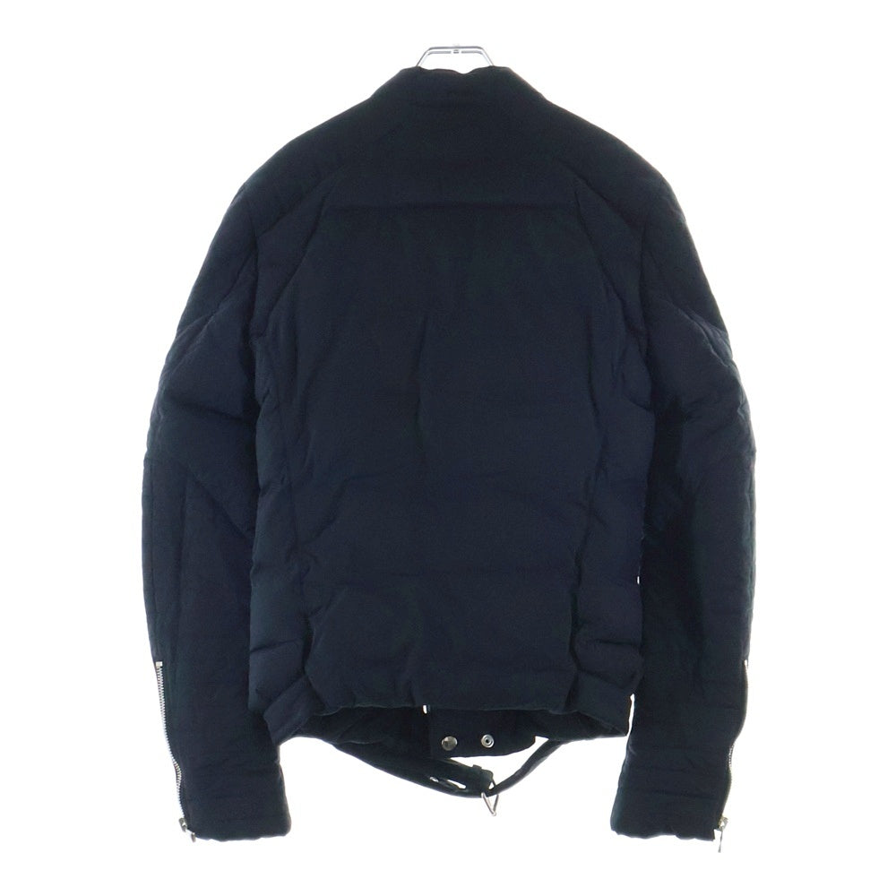 BALMAIN(バルマン) 13AW フランス製 ダブル バイカーダウンジャケット ブラック