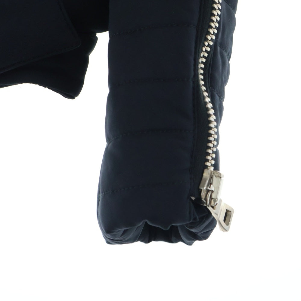 BALMAIN(バルマン) 13AW フランス製 ダブル バイカーダウンジャケット ブラック