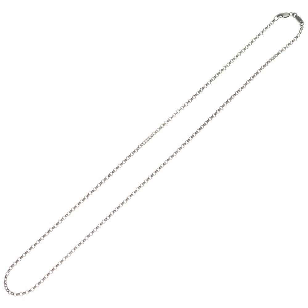 CHROME HEARTS(クロムハーツ) NECKCHAIN R18 ロールチェーンネックレス 18inch シルバー BCA083