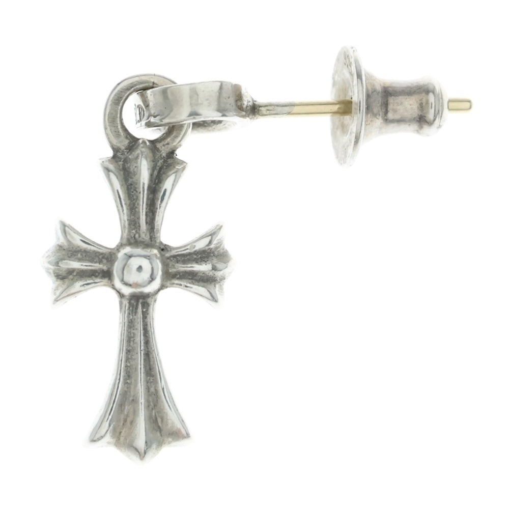 CHROME HEARTS(クロムハーツ) BBY F PPRCHN ベイビーファットクロス ドロップピアス シルバー BCA090
