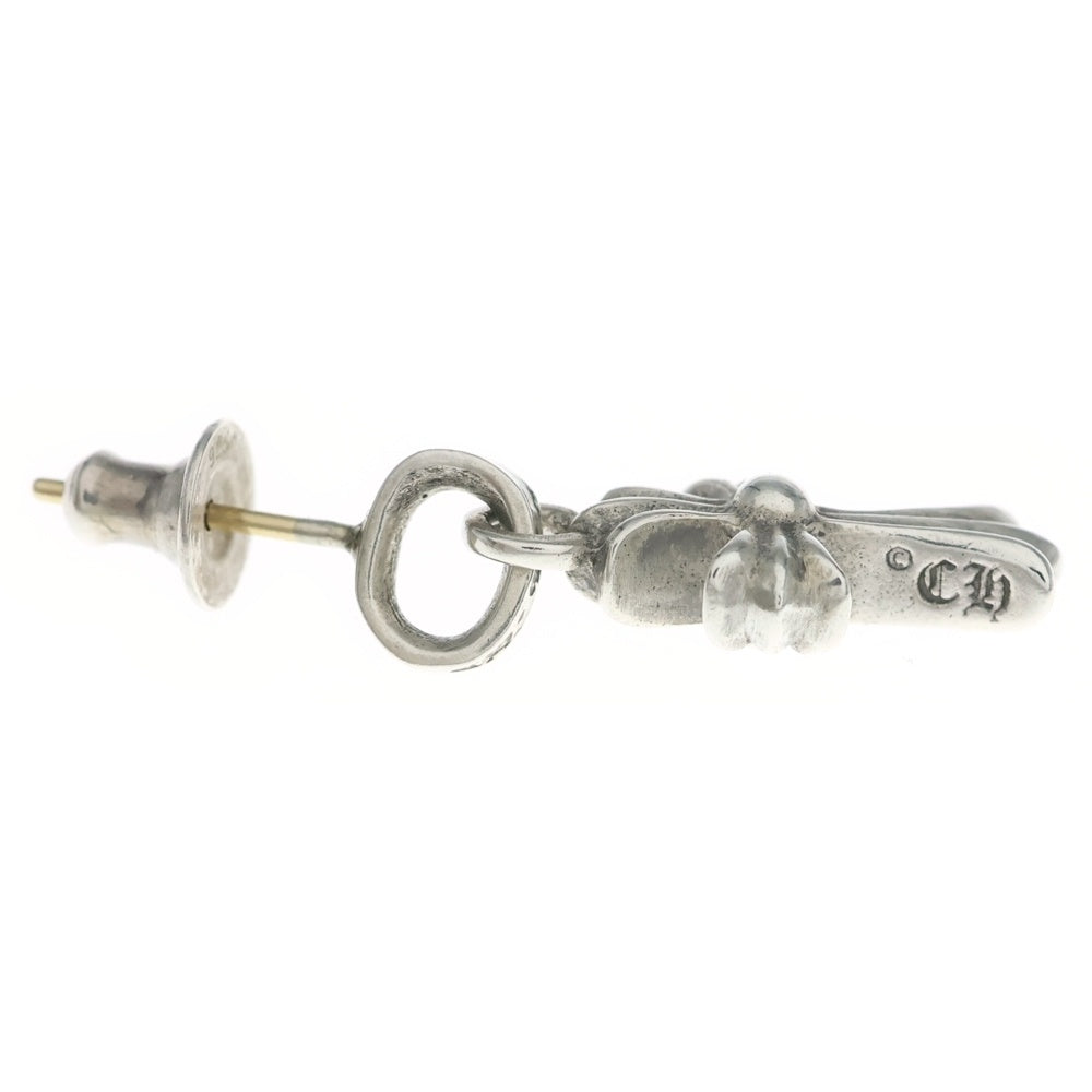 CHROME HEARTS(クロムハーツ) BBY F PPRCHN ベイビーファットクロス ドロップピアス シルバー BCA090