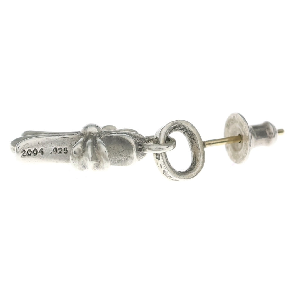 CHROME HEARTS(クロムハーツ) BBY F PPRCHN ベイビーファットクロス ドロップピアス シルバー BCA090