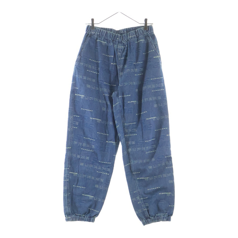 SUPREME(シュプリーム) 19AW Dimensions Logo Denim Skate Pant ディメンションズ ロゴ スケート イージーデニムパンツ ジーンズ インディゴ