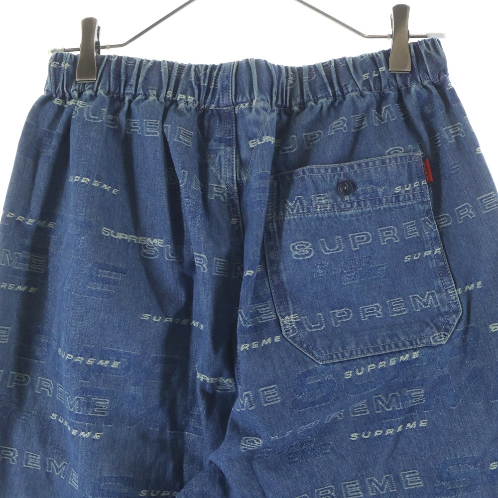 SUPREME(シュプリーム) 19AW Dimensions Logo Denim Skate Pant ディメンションズ ロゴ スケート イージーデニムパンツ ジーンズ インディゴ