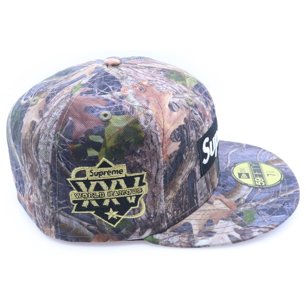 SUPREME(シュプリーム) 25SS ×NEW ERA Championship Box Logo True Timber Kanati Camo ニューエラ チャンピオンシップ ボックスロゴ トゥルーティンバー カナティカモ キャップ