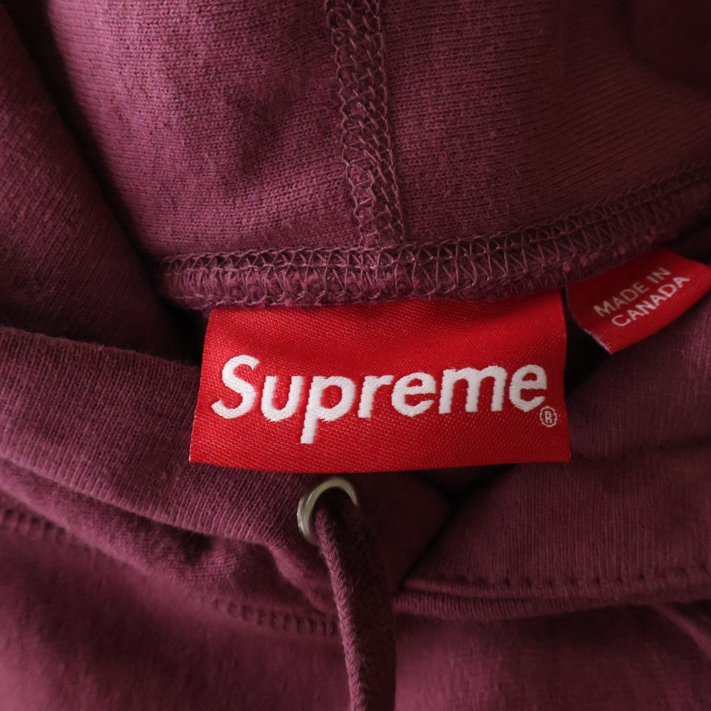 SUPREME(シュプリーム) 21AW Box Logo Hooded Sweatshirt Plum ボックスロゴ プルオーバースウェットパーカー フーディー プラム