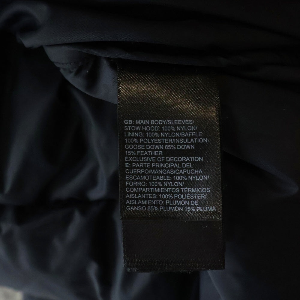 THE NORTH FACE(ザノースフェイス) 18AW ×EXTRA BUTTER NIGHT CRAWLERS NUPTSE JACKET エクストラバター ナイトクロウラーズ ヌプシ ジップアップダウンジャケット ネイビー NF0A47CU