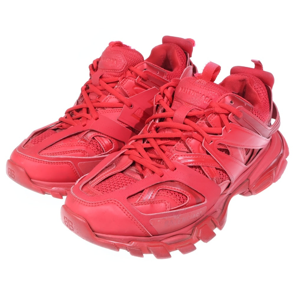 BALENCIAGA(バレンシアガ) TRACK SNEAKER トラック メッシュ ローカットスニーカー レッド 542023