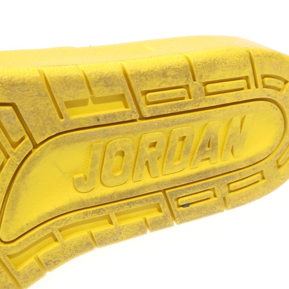NIKE(ナイキ) AIR JORDAN 2 RETRO DECONSTRUCTED MINERAL GOLD エアジョーダン2 レトロ デコンストラクテッド ミネラル ゴールド ハイカットスニーカー US9/27cm 897521-707