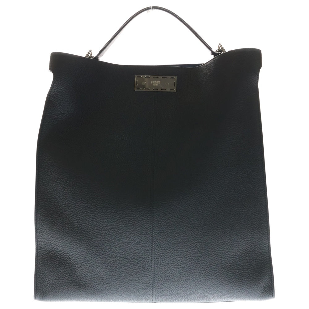 FENDI(フェンディ) ピーカブー エックスライト フィット レザー 2WAY ハンドバッグ ショルダーバッグ ブラック 7VA447 A6FW レディース