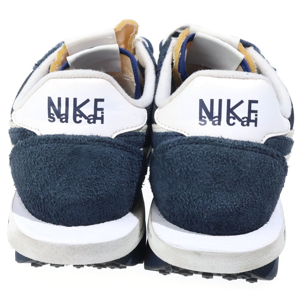 NIKE(ナイキ) ×sacai ×FRAGMENT DESIGN LD WAFFLE サカイ フラグメントデザイン LDワッフル ローカットスニーカー ネイビー US9/27cm DH2684-400