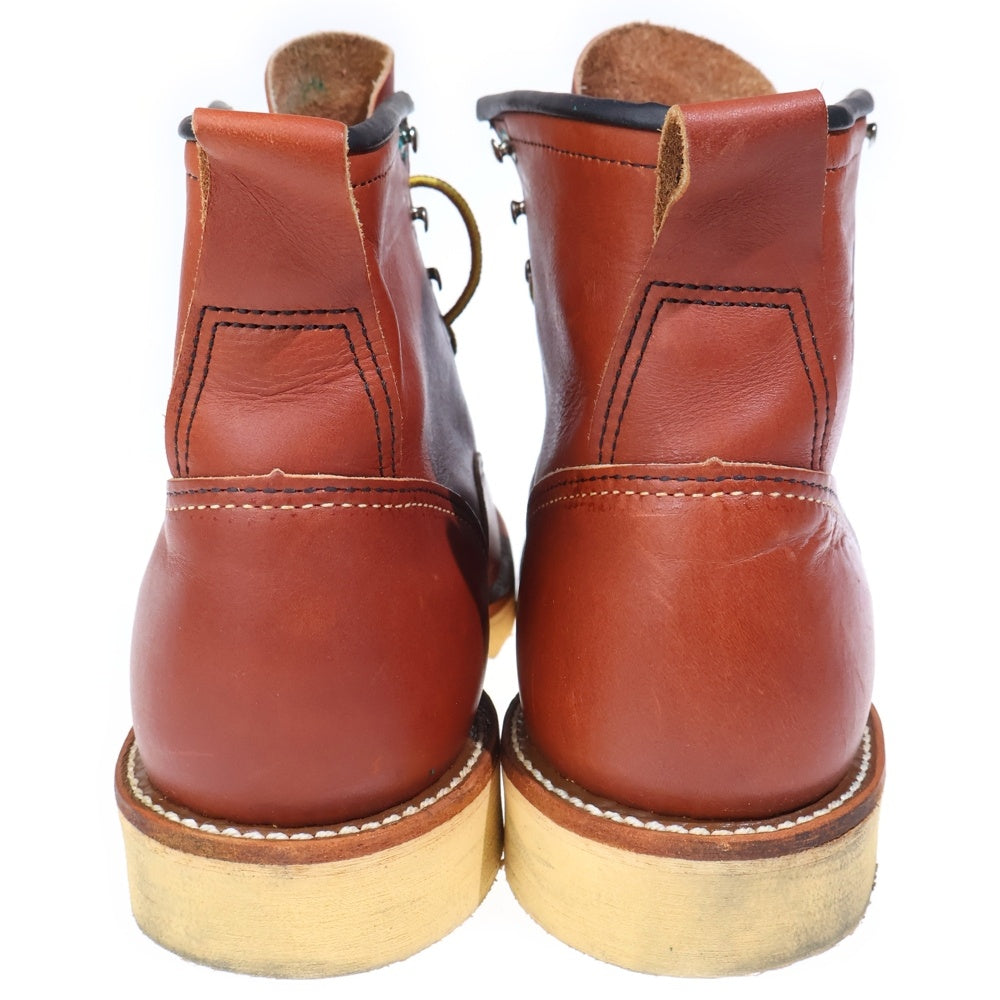 RED WING(レッド ウイング) 2907 LINEMAN BOOTS ラインマン レザー レースアップブーツ ブラウン