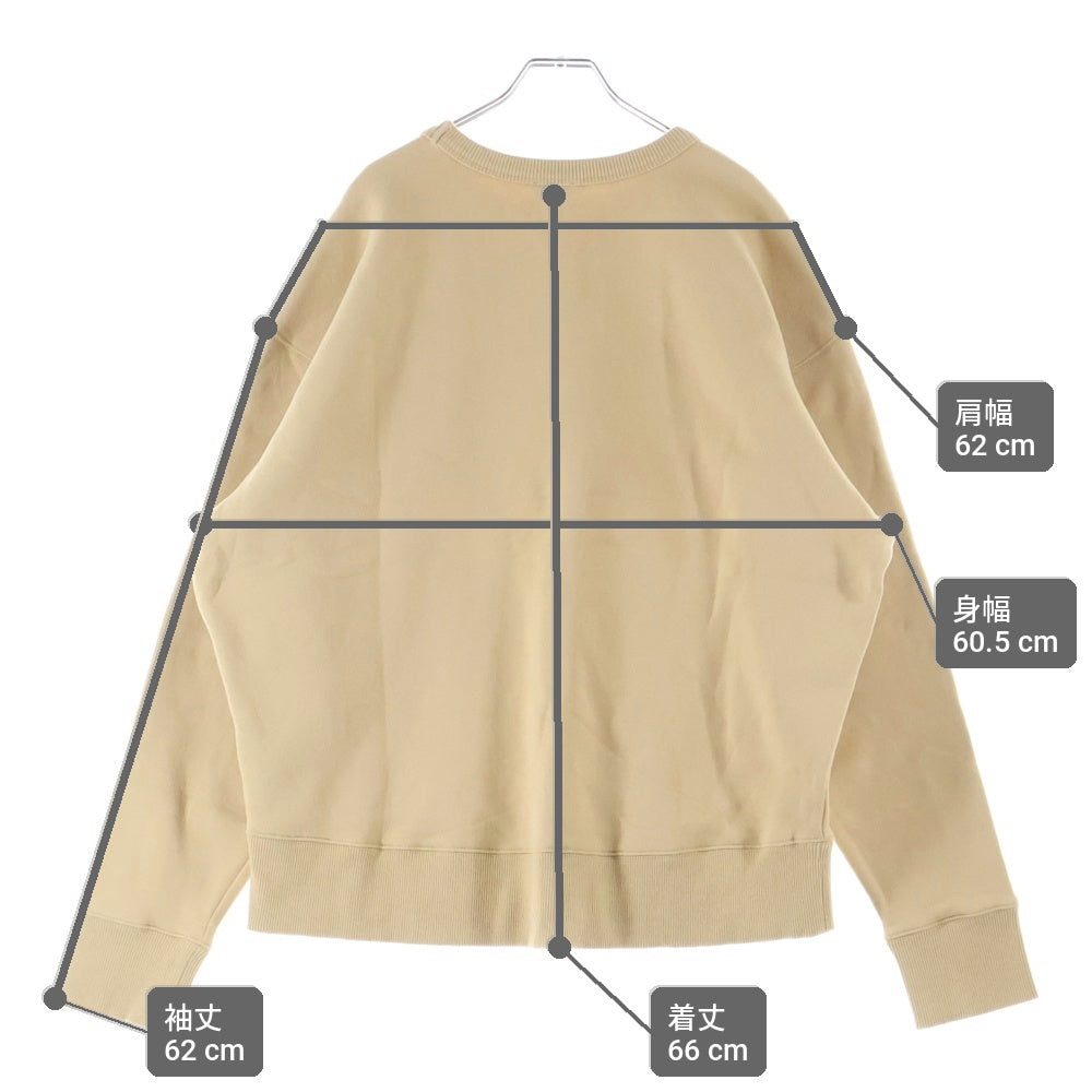 KENZO(ケンゾー) フロントロゴ クルーネックスウェットトレーナー ベージュ FD65SW0884MB