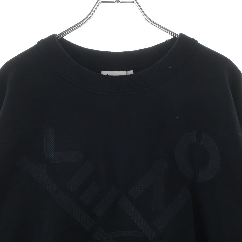 KENZO(ケンゾー) SPORT BIG X スポーツ ビッグ クルーネックスウェットトレーナー ブラック FA65SW5224MS