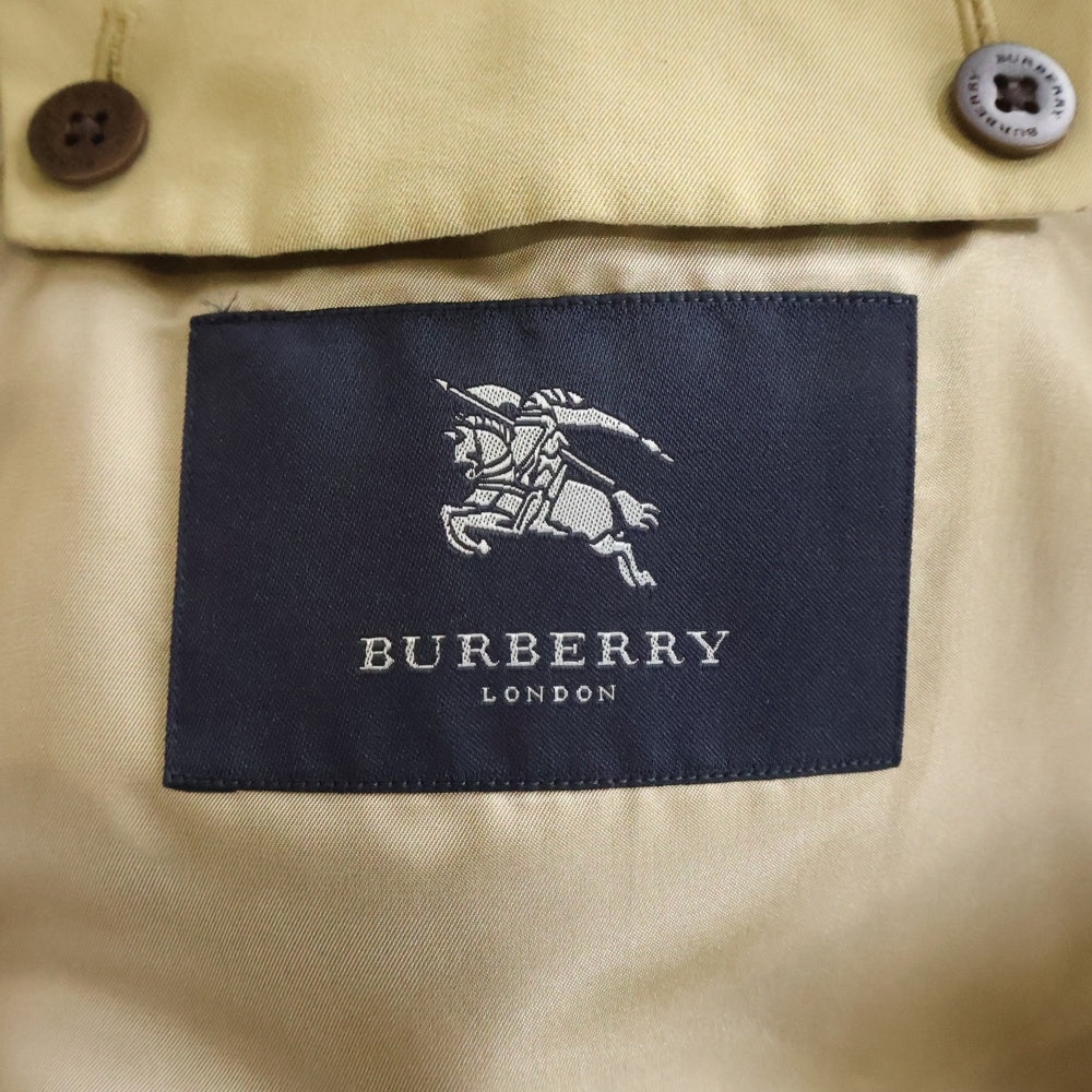 BURBERRY LONDON(バーバリーロンドン) ライナー付き 裏地ノヴァチェック ステンカラーコート ベージュ A1A85-477-42
