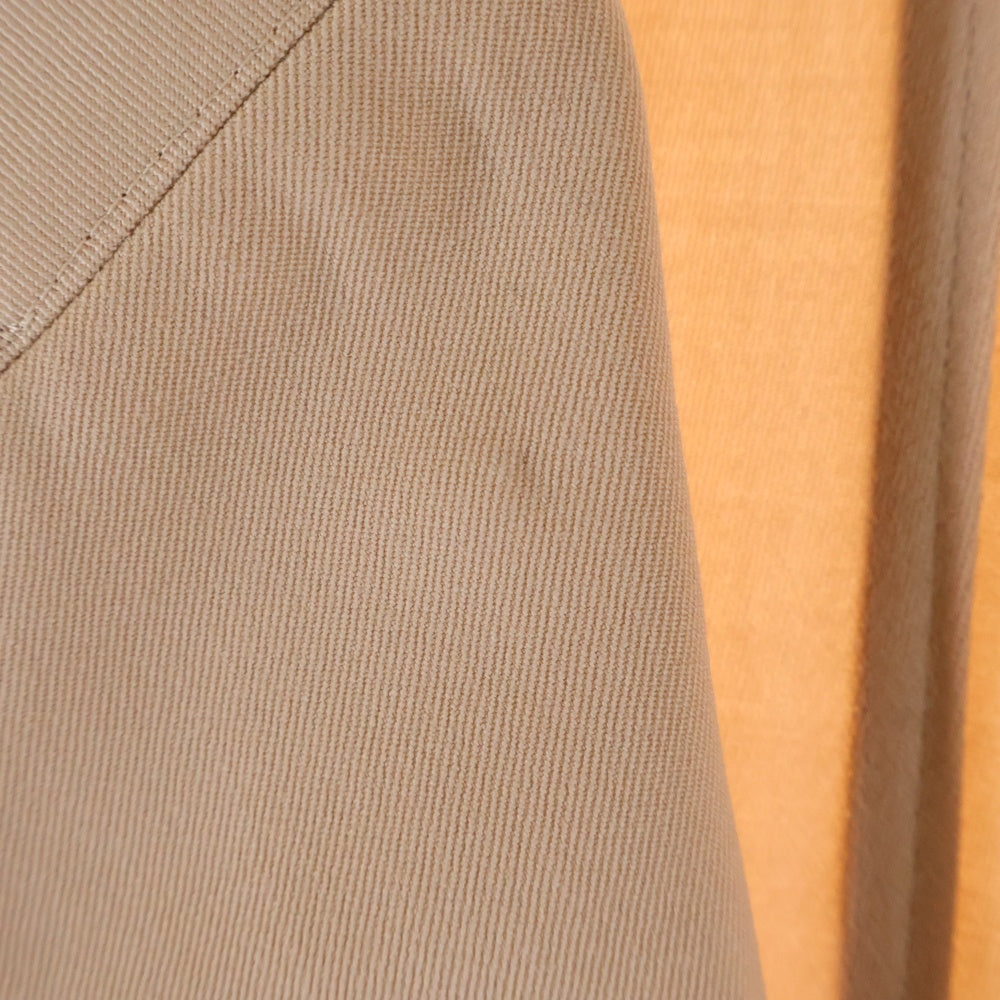 NO BRAND(ノーブランド) NONNOTTE ノノット CUTAWAY FRONT LONG JACKET カッタウェイ フロント ウール ロングジャケット ピンク N-23A-028