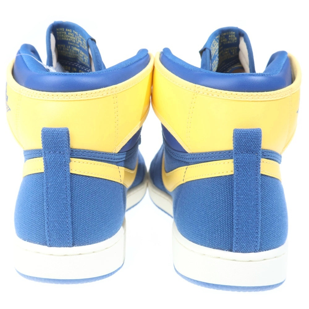 NIKE(ナイキ) JORDAN 1 KO TRUE BLUE AND TOPAZ GOLD/LANEY エアジョーダン1 KO トゥルーブルー アンド トパーズ ゴールド/レイニー ハイカットスニーカー DO5047-407
