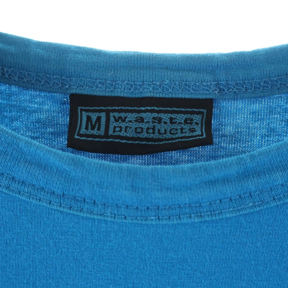 VINTAGE(ヴィンテージ) 90S WASTE PRODUCTS RADIO HEAD ウエストプロダクツ レディオヘッド クルーネック半袖Tシャツ カットソー ブルー
