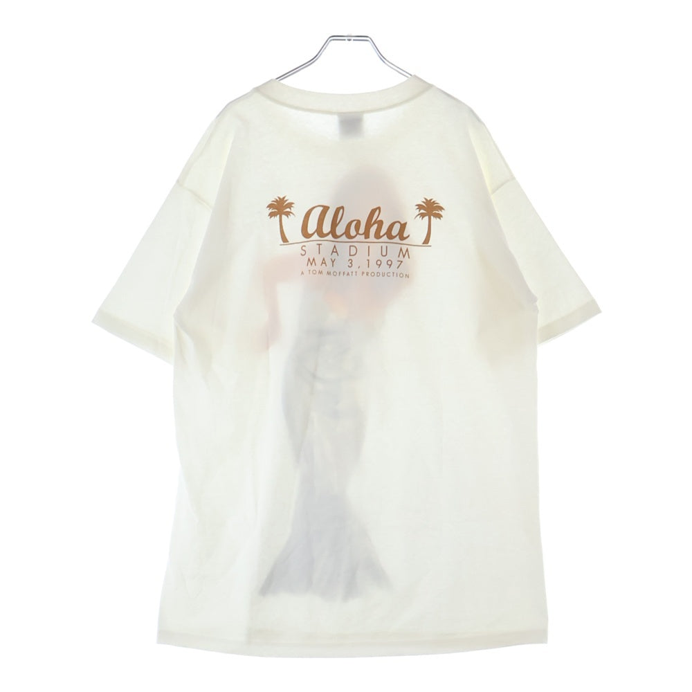 VINTAGE(ヴィンテージ) 90S VINTAGE GLORIA ESTEFAN ヴィンテージ グロリアエステファン クルーネック半袖Tシャツ カットソー ホワイト