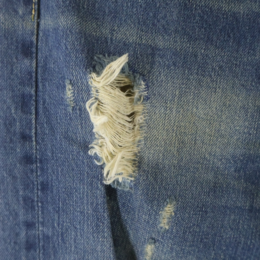 Levi's VINTAGE CLOTHING(リーバイス ビンテージ クロージング) S501XX 大戦モデル復刻 トルコ製 ボタン裏093 革パッチ ボタンフライ デニムパンツ インディゴ 44501-0056