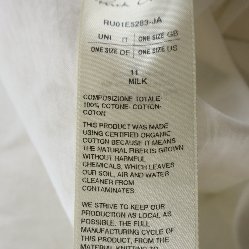 Rick Owens(リックオウエンス) 25SS TOMMT-T トミー オーバーサイズ 半袖 Tシャツ ホワイト RU01E5283-JA