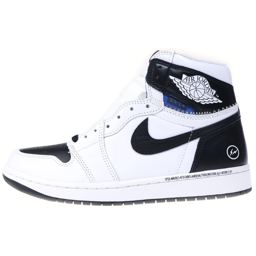 NIKE(ナイキ) ×FRAGMENT DESIGN ×UNION AIR JORDAN 1 RETRO HIGH OG フラグメントデザイン ユニオン エアジョーダン1 レトロ ハイカット スニーカー US10/28cm II7282-100