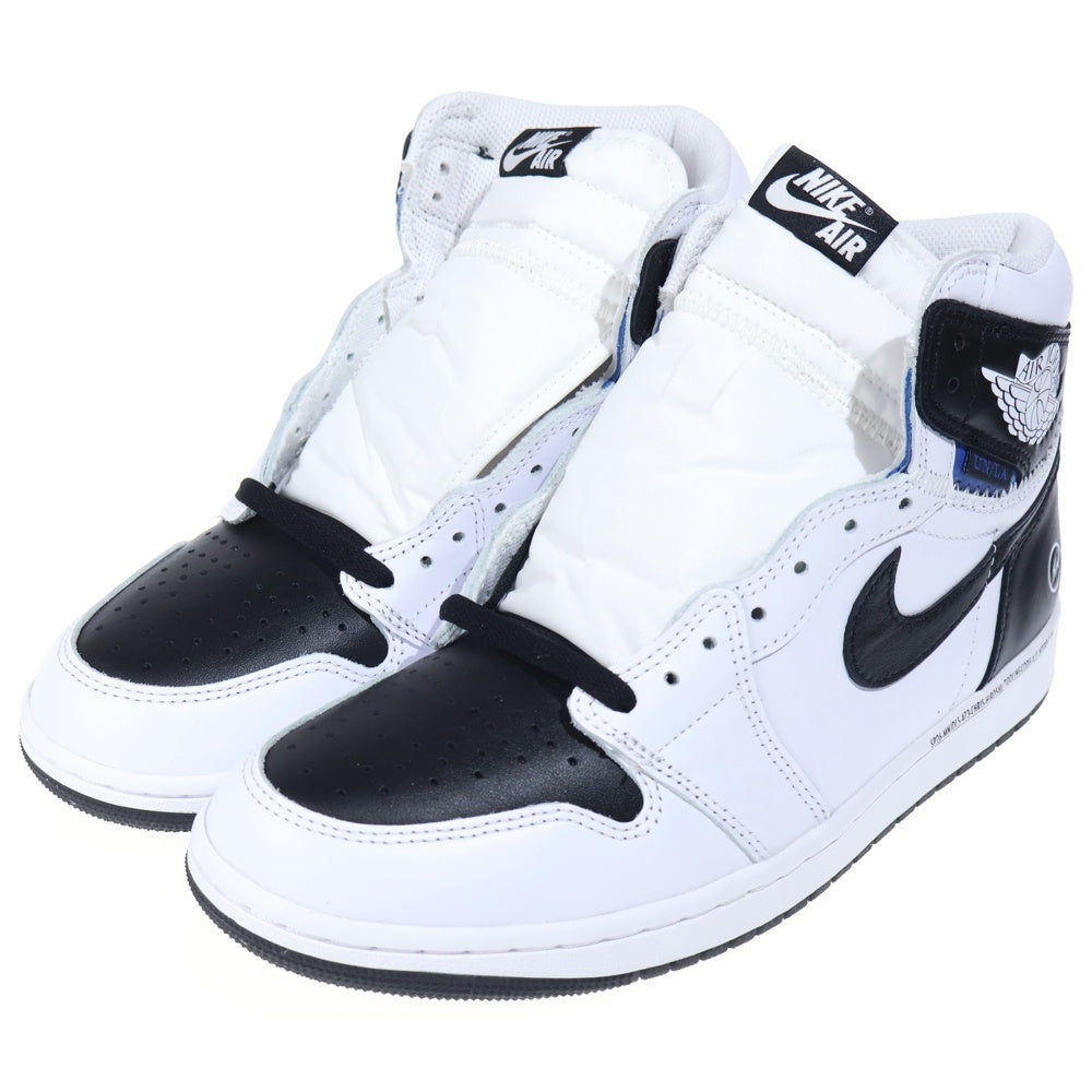NIKE(ナイキ) ×FRAGMENT DESIGN ×UNION AIR JORDAN 1 RETRO HIGH OG フラグメントデザイン ユニオン エアジョーダン1 レトロ ハイカット スニーカー US10/28cm II7282-100