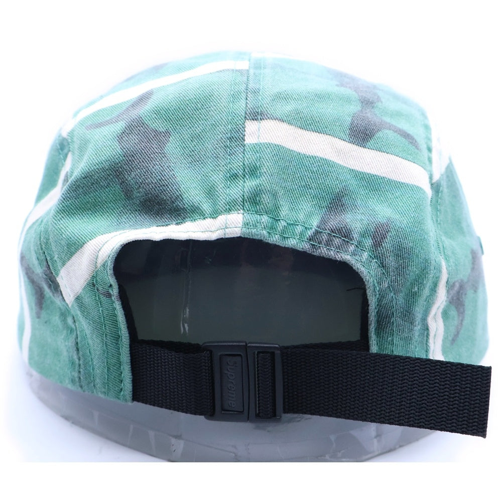SUPREME(シュプリーム) 25SS ×Damien Hirst Camp Cap ダミアン ハースト キャンプ キャップ 帽子 グリーン