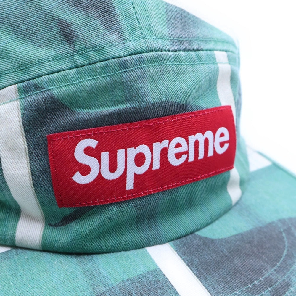 SUPREME(シュプリーム) 25SS ×Damien Hirst Camp Cap ダミアン ハースト キャンプ キャップ 帽子 グリーン