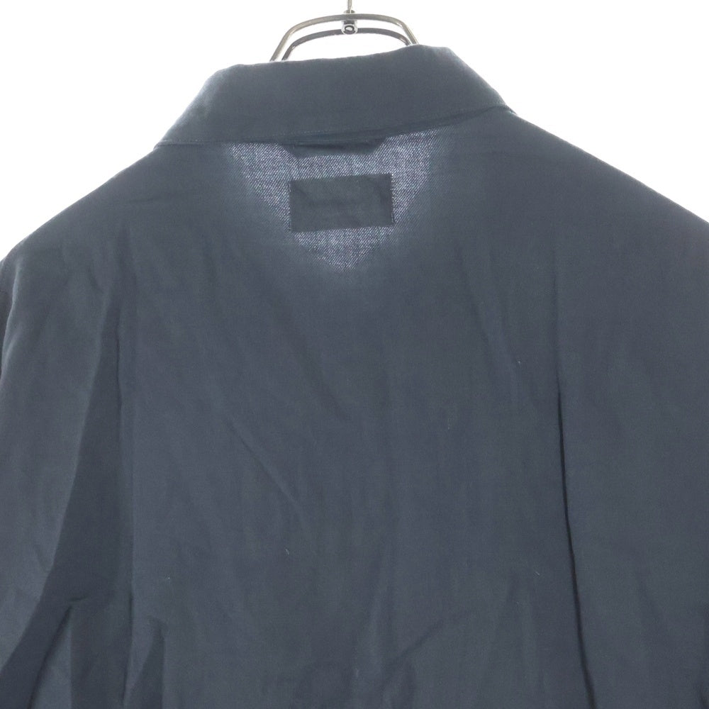 MARKAWARE(マーカウェア) 25AW HALF ZIP SERVICE SHIRT JACKET ハーフジップ サービス ウール シャツジャケット グレー A25C14BL01C