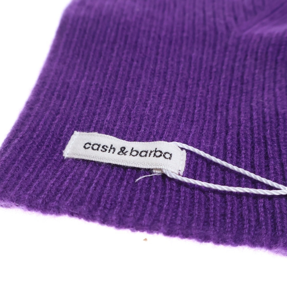 NO BRAND(ノーブランド) CASH&BARBA キャッシュアンドバルバ CASH BABY OPEN FINGER GLOVE キャッシュベイビー オープンフィンガー グローブ パープル 手袋 IMBAC001 レディース