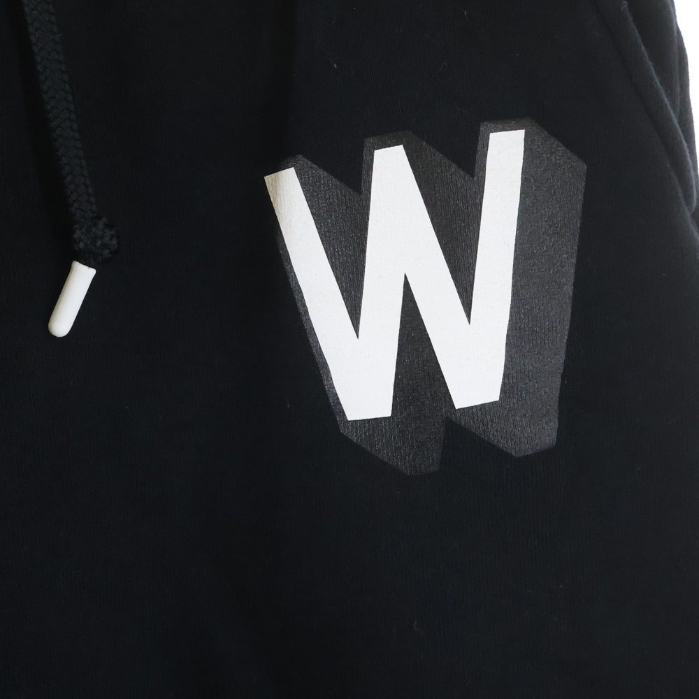 WTAPS(ダブルタップス) 24SS ロゴプリントデザイン コットン ドローストリング スウェットパンツ 241ATDT-CSM09