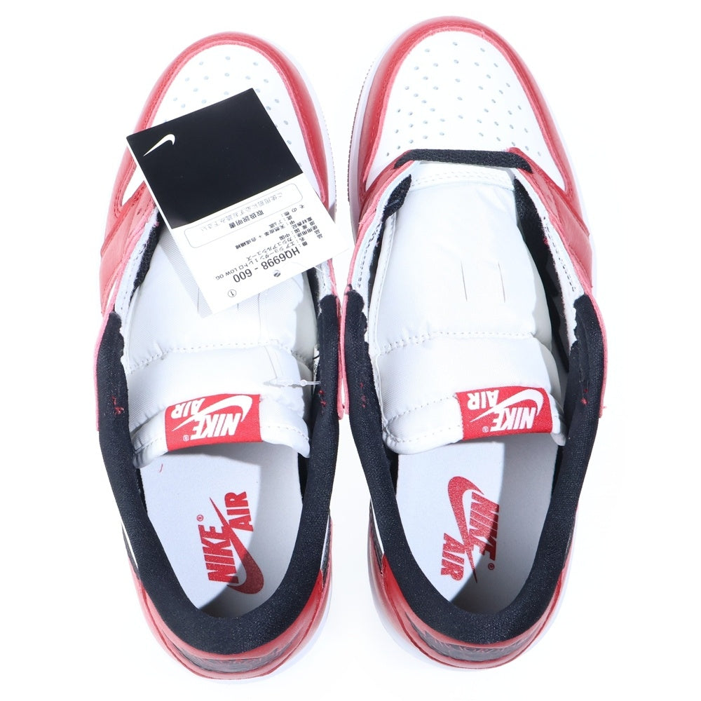 NIKE(ナイキ) AIR JORDAN 1 RETRO LOW OG CHICAGO エアジョーダン レトロ シカゴ ローカットスニーカー レッド/ホワイト US8/26cm HQ6998-600