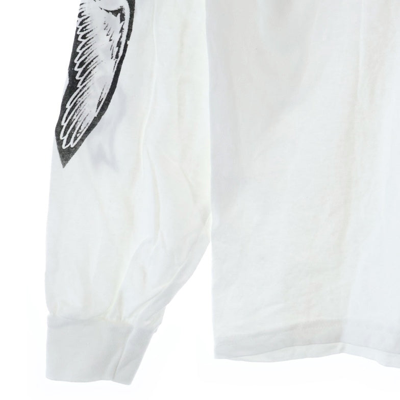SUPREME(シュプリーム) 25AW ×ANTIHERO Eagle L/S Tee アンタイヒーロー イーグル クルーネック長袖Tシャツ カットソー ホワイト