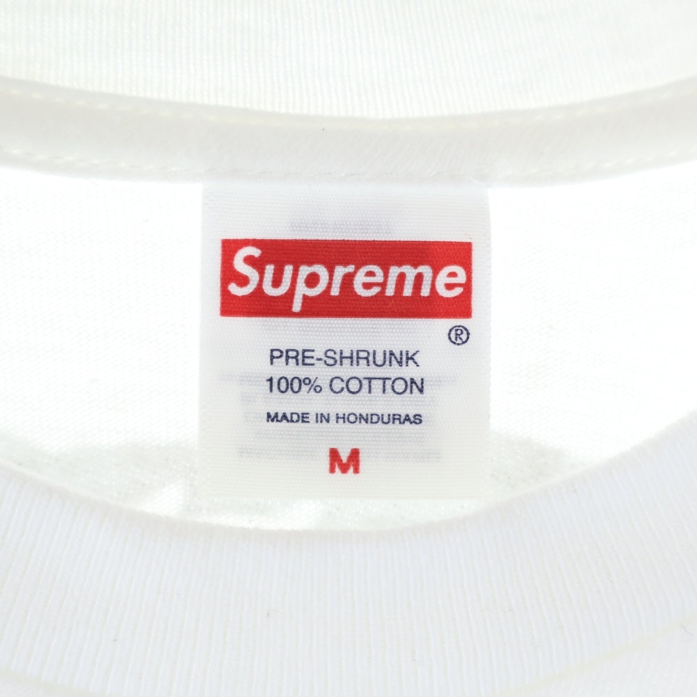 SUPREME(シュプリーム) 25AW ×ANTIHERO Eagle L/S Tee アンタイヒーロー イーグル クルーネック長袖Tシャツ カットソー ホワイト